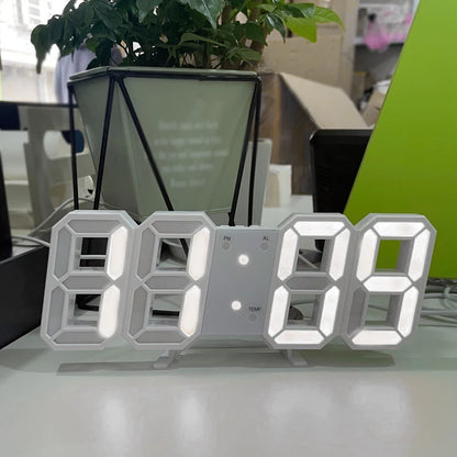 GlowTime Digital Wall Clock